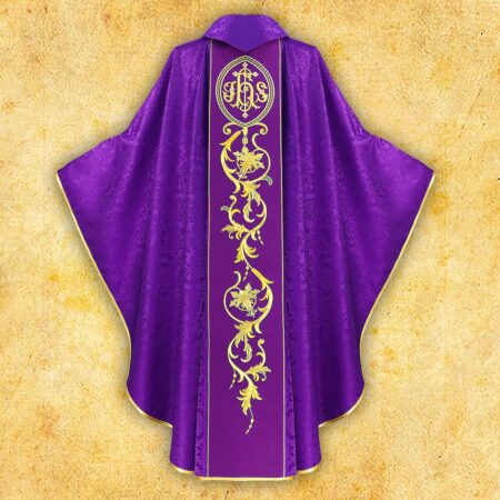 Chasuble with Embroidered Belt