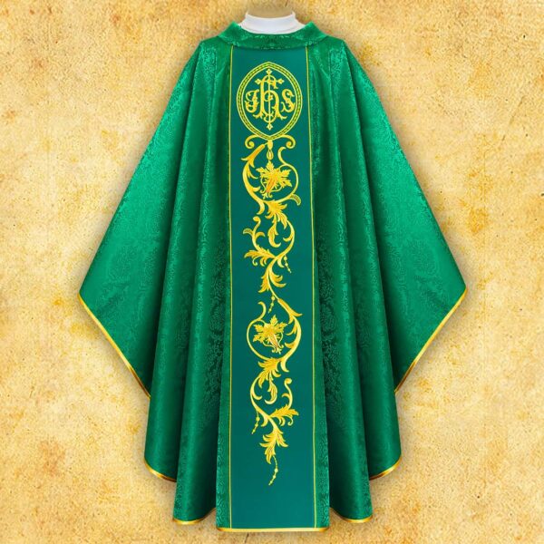 Chasuble with Embroidered Belt