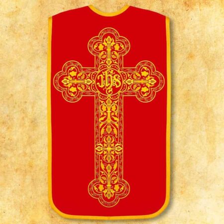 Roman embroidered chasuble "Confessio"