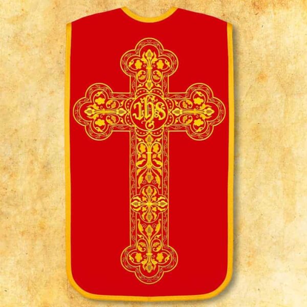 Roman embroidered chasuble "Confessio"