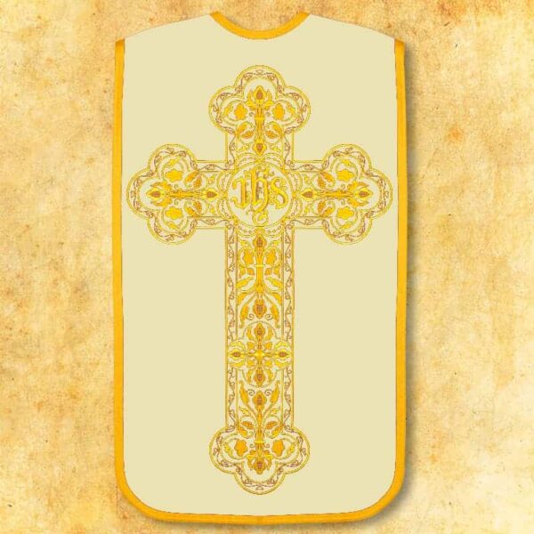 Roman embroidered chasuble "Confessio"