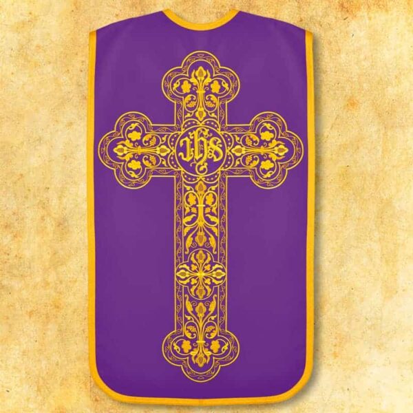 Roman embroidered chasuble "Confessio"
