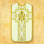 Roman embroidered chasuble "Mary"