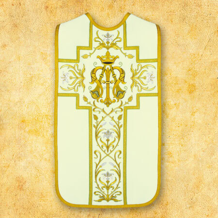 Roman embroidered chasuble "Mary"