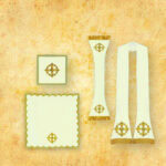 Roman embroidered chasuble "Mary"