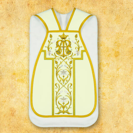 Roman embroidered chasuble "Mary"