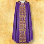 Embroidered cope "Ihs"