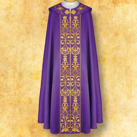 Embroidered cope "Ihs"