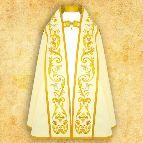 Embroidered cope "Evangelium"