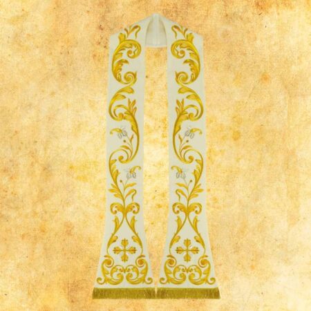 Roman embroidered stole "Evangelium"