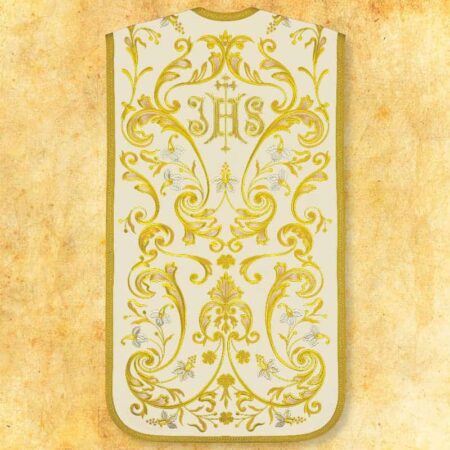 Roman embroidered chasuble "Gospel"