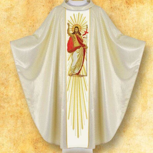 Embroidered Chasuble "Jesus the Good Shepherd"