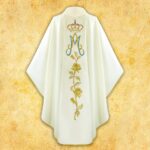 Embroidered Chasuble "Our Lady of Fatima"