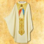 Embroidered Chasuble "Jesus, I Trust in You"