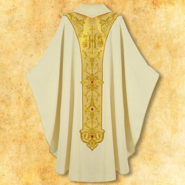 Embroidered Chasuble "Jesus, I Trust in You"