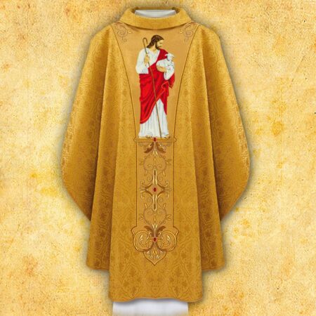 Embroidered Chasuble "Jesus the Good Shepherd"