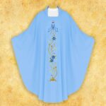 Embroidered chasuble "Maryjny"