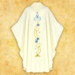 Embroidered chasuble "Maryjny"