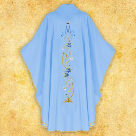 Embroidered chasuble "Maryjny"