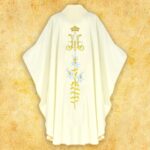 Embroidered chasuble "Maryjny"