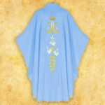Embroidered chasuble "Maryjny"