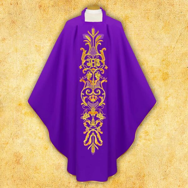 Embroidered Chasuble "Ears of Wheat and Grapes"