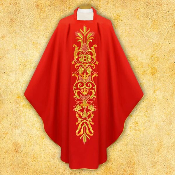 Embroidered Chasuble "Ears of Wheat and Grapes"