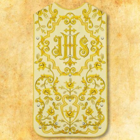 Roman embroidered chasuble "Romano"