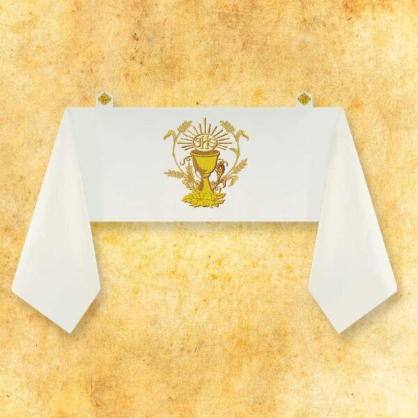 Embroidered Shoulder Veil "Chalice"