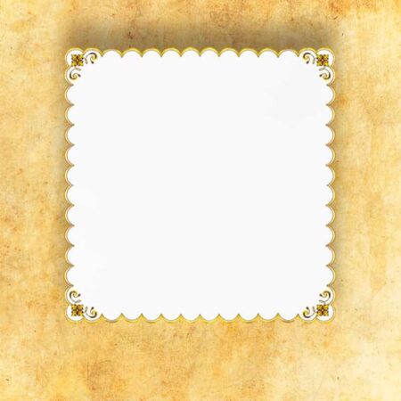 Embroidered napkin "Gaudete" 95X95