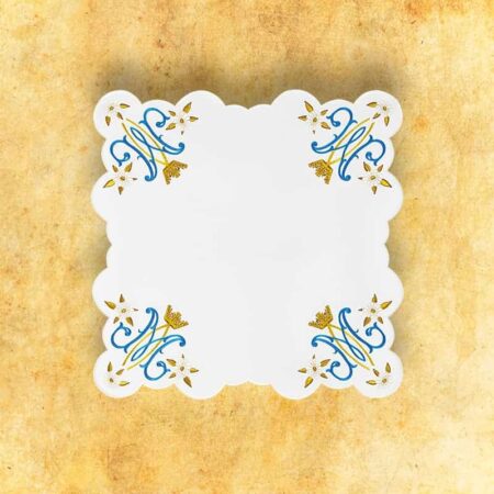 Embroidered Napkin "Mater Dei" 45X45