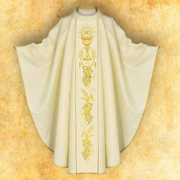 Chasuble with Embroidered Belt