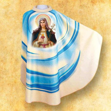 Modern Photo Chasuble "Heart of Mary"