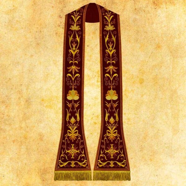 Embroidered Roman Stole