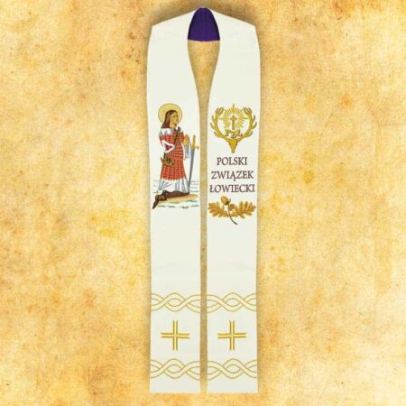 Double-Sided Embroidered Stole "Firefighter"