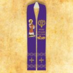 Double-Sided Embroidered Stole "Firefighter"