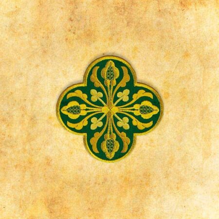 Embroidered appliqué "Cross"