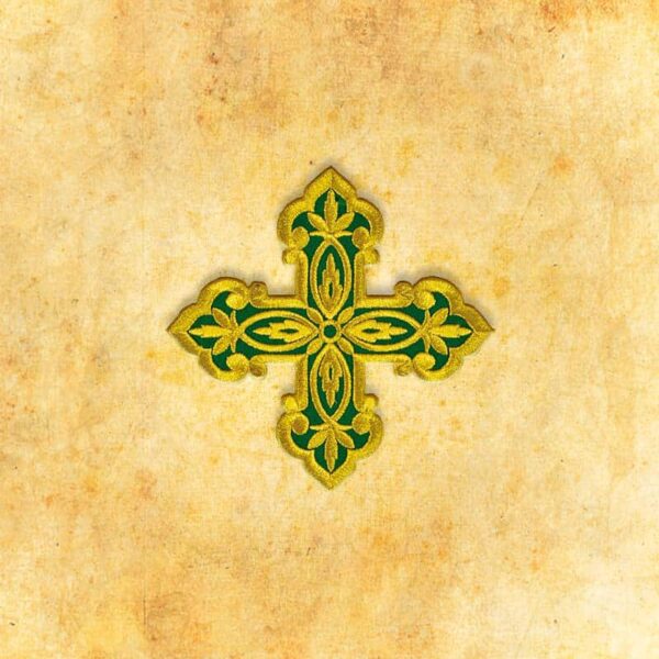 Embroidered appliqué "Cross"