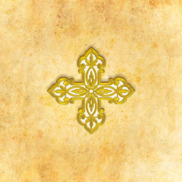 Embroidered appliqué "Cross"