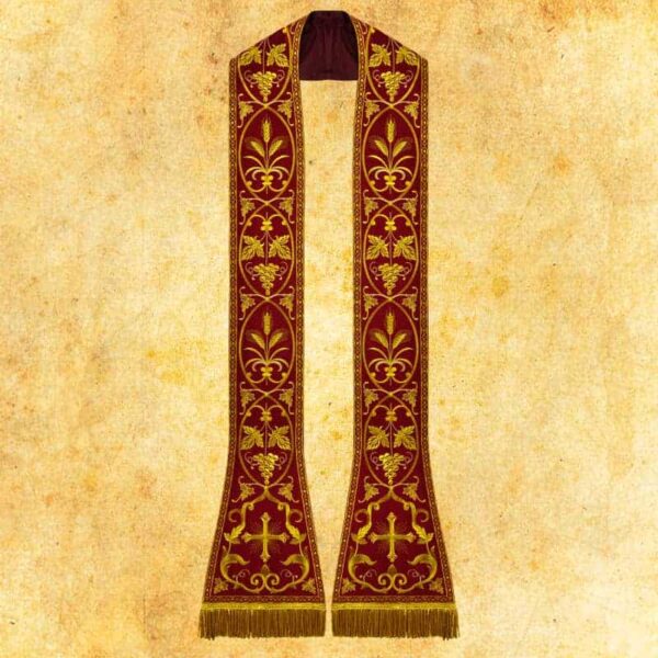 Embroidered Roman Stole
