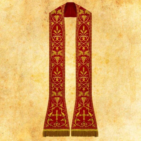 Embroidered Roman Stole