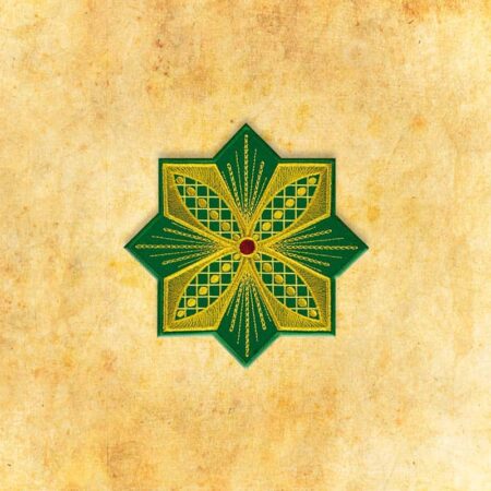 Embroidered appliqué "Cross"