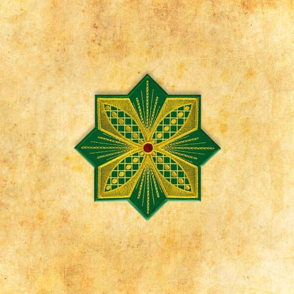 Embroidered appliqué "Cross"