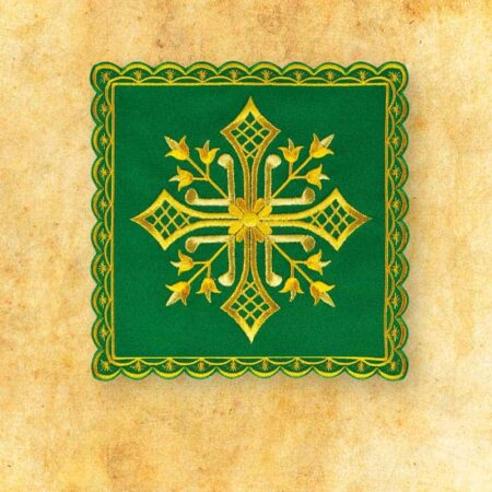 Embroidered Green Ball No. 42