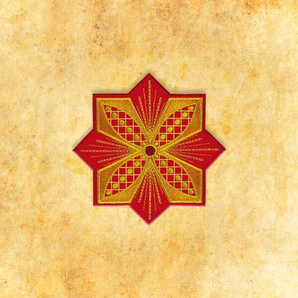 Embroidered appliqué "Cross"