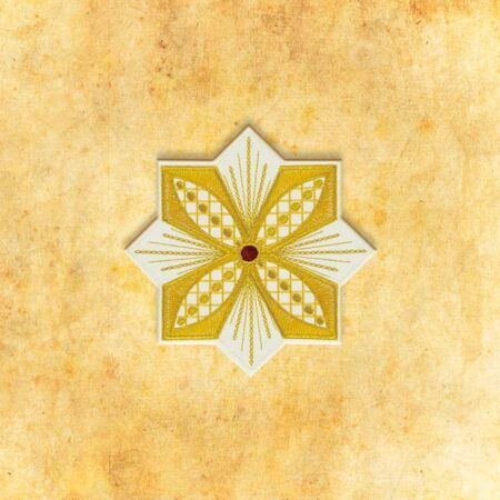 Embroidered appliqué "Cross"