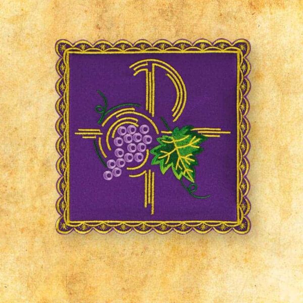 Palka Haftowana Fioletowa Nr 44 Purple Embroidered Stick No. 44