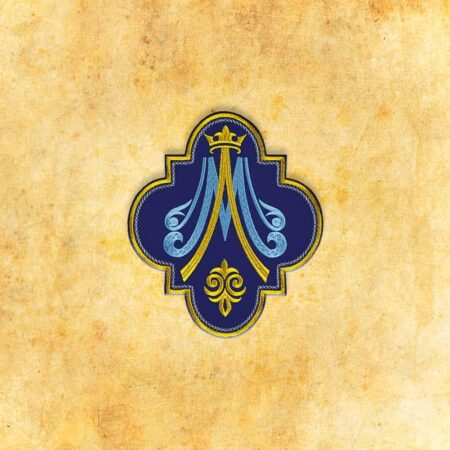 Embroidered Appliqué "M"