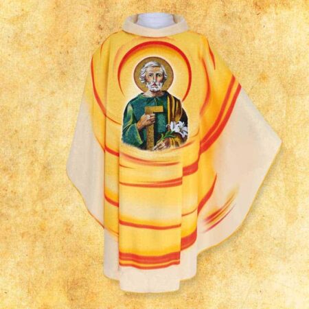 Modern photo chasuble "St. Joseph"