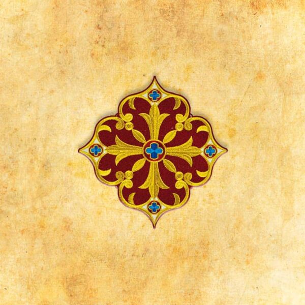 Embroidered appliqué "Cross"